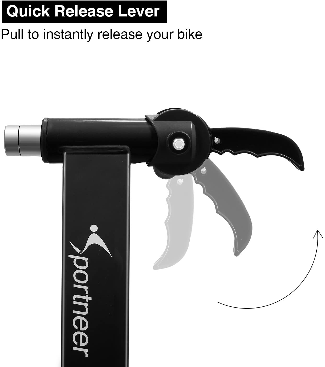 Sportneer Bike Trainer Stand Steel Bicycle Exercise Magnetic Stand