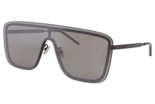 
                        
                          Muat gambar ke penampil Galeri, Saint Laurent SL 364 MASK BLACK/SILVER 99/1/140 unisex Sunglasses
                        
                      
