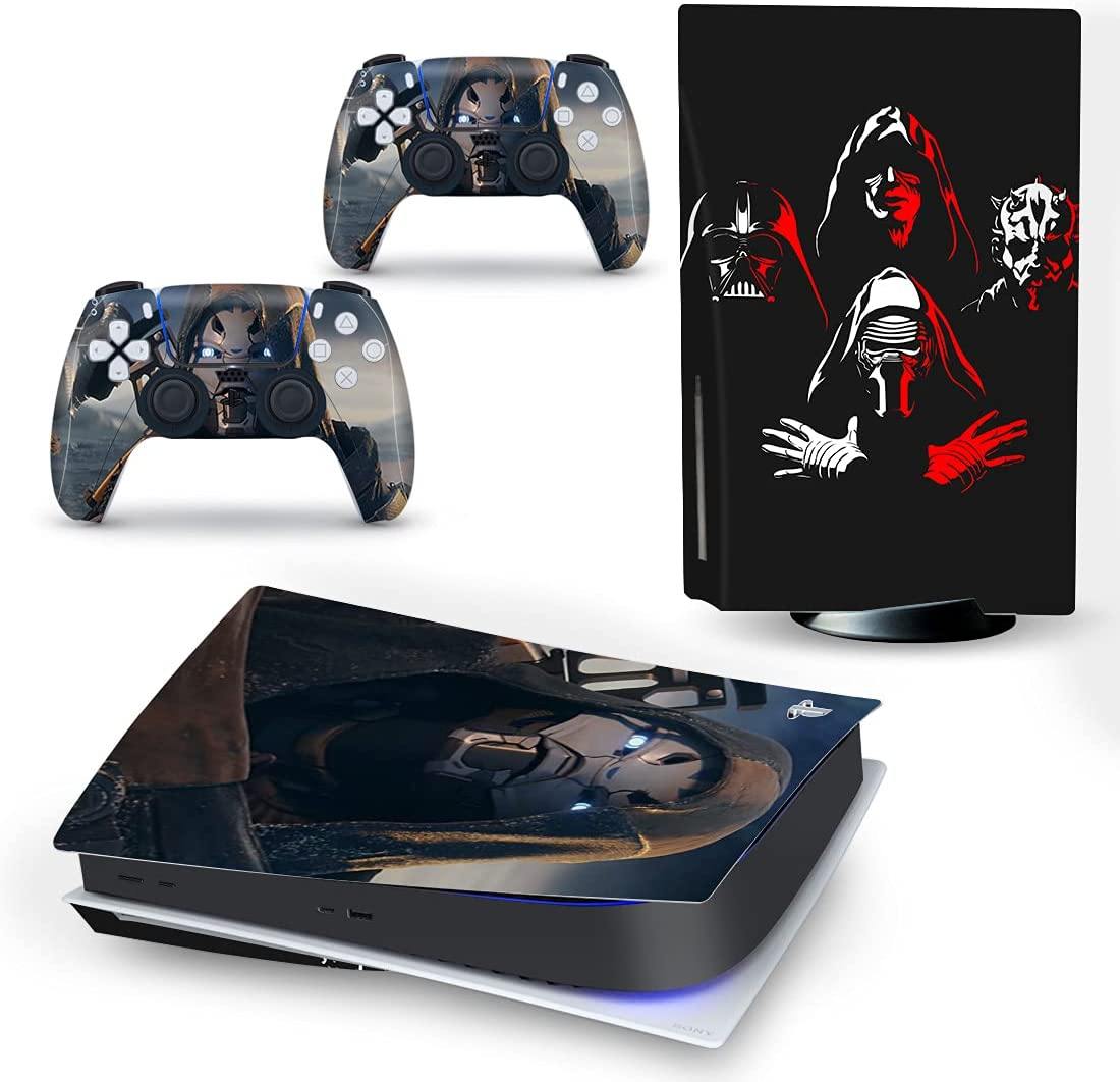 Mmoptop PS5 Skin Venom for Playstation 5 Disc Edition with Console and Dualsense Controller Full Set - JOY2ESpree