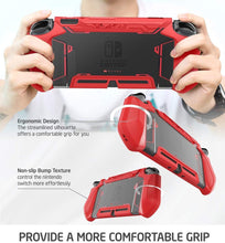 
                        
                          將圖片載入圖庫檢視器 Mumba Dockable Case Compatible for Nintendo Switch, [Blade Series] TPU Grip Protective Cover Case with Ergonomic Design and Comfort Grip (Clear) - JOY2ESpree
                        
                      