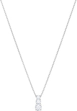 
                        
                          Cargar imagen en el visor de la galería, SWAROVSKI Women's Attract Trilogy Jewelry Collection, Rhodium Finish, Clear Crystals - JOY2ESpree
                        
                      