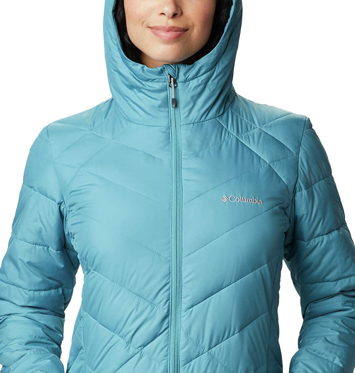Columbia Womens Heavenly Long Hooded Jacket