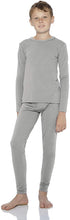 
                        
                          Load image into Gallery viewer, Rocky Thermal Underwear for Boys Fleece Lined Thermals Kids Base Layer Long John Set
                        
                      