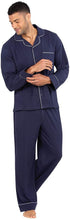 
                        
                          Muat gambar ke penampil Galeri, PajamaGram Classic Mens Pajamas Cotton - Men Pajamas Set
                        
                      