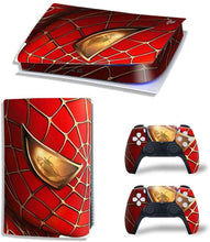 
                        
                          Load image into Gallery viewer, Mmoptop PS5 Skin for Playstation 5 Disc Version Console and Controller Vinyl Cover Skins Wrap - Black Pan-Ther - JOY2ESpree
                        
                      