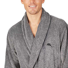 
                        
                          Cargar imagen en el visor de la galería, Tommy Bahama Men's Plush Robe, Grey, Large/X-Large
                        
                      