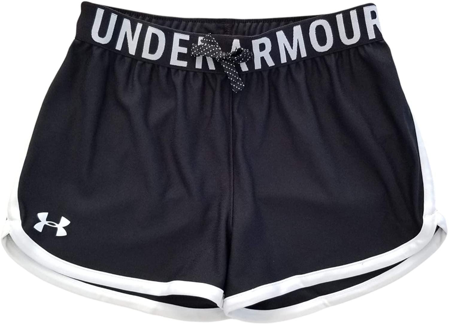 Under Armour Girls' Play Up Solid Workout Gym Shorts