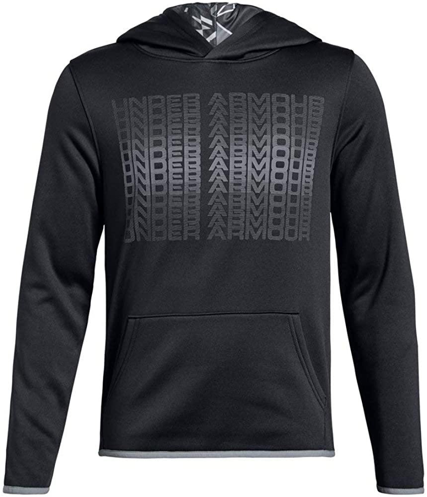 Under Armour Boys' Fleece Branded Hoodie