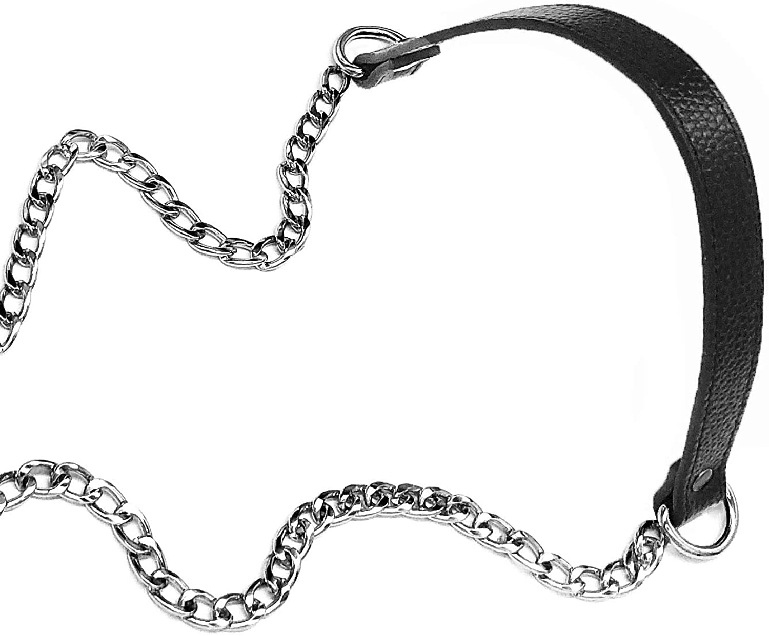 VanEnjoy Replacement Chain & Genuine Leather Shoulder Strap