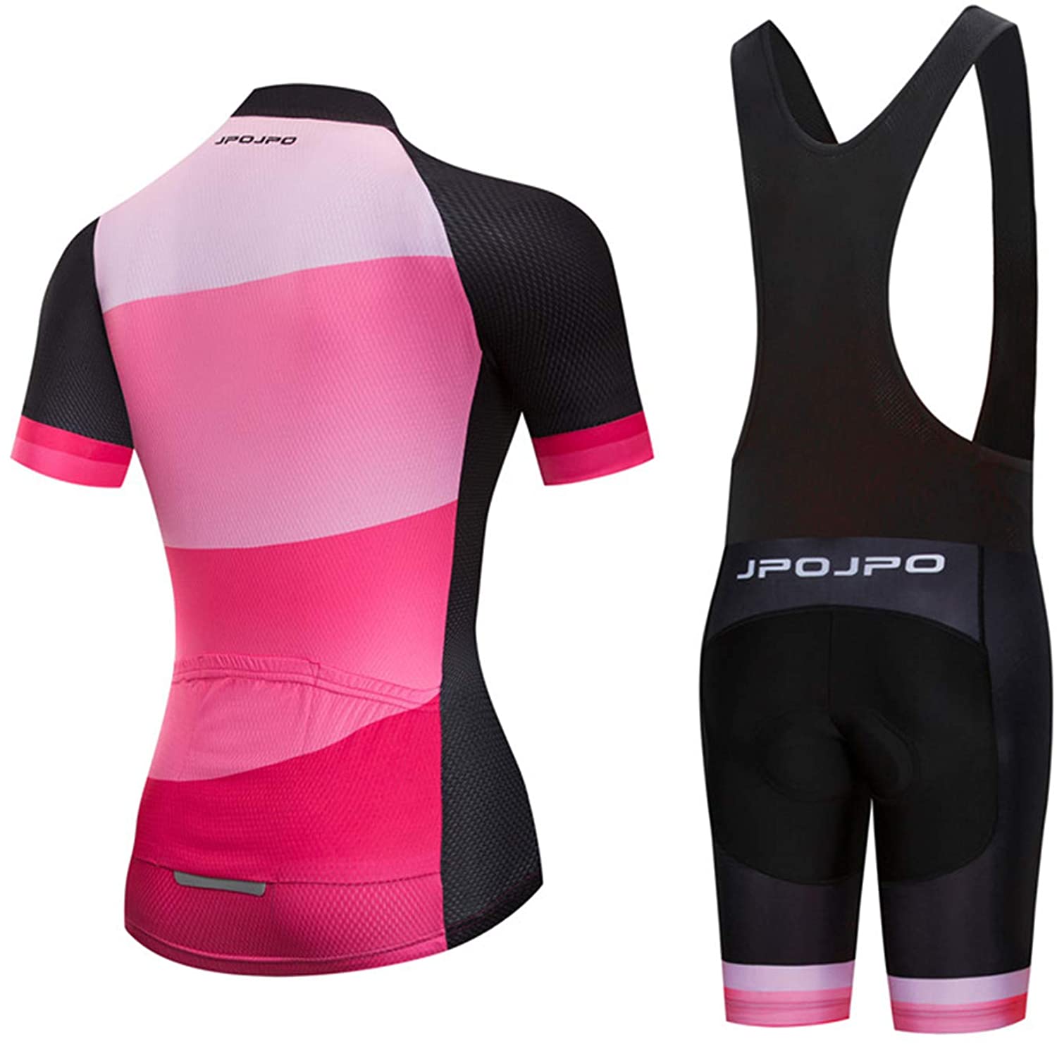 Women's Cycling Clothing Short Sleeve Bike Jersey Sets Bib Shorts Summer Cycling Sets Reflective