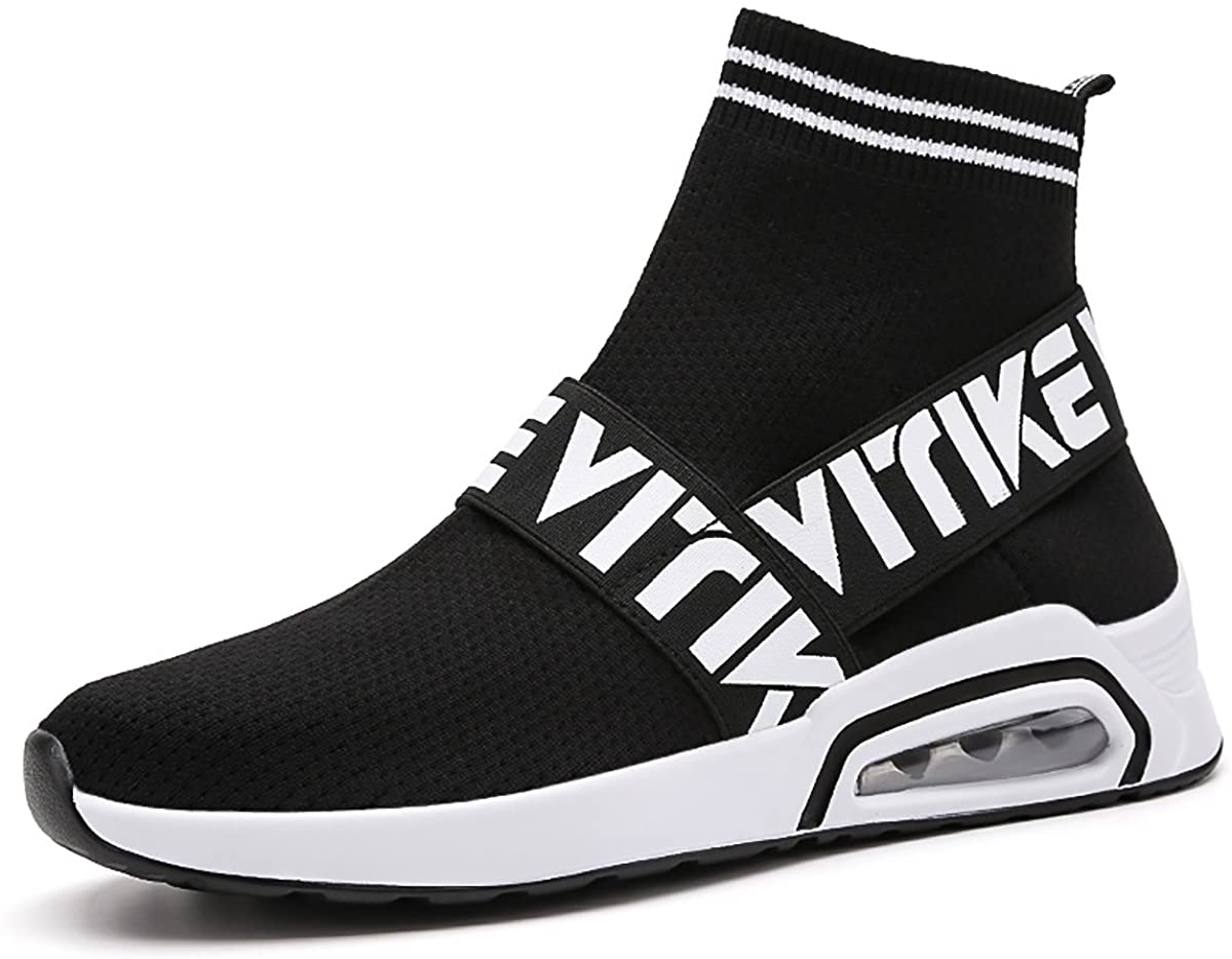 Women's Walking Shoes Running Shoes Socks Platform Fashion Mesh Sneakers Air Cushion Athletic Gym Casual Loafers Dance Hip-hop Shoes