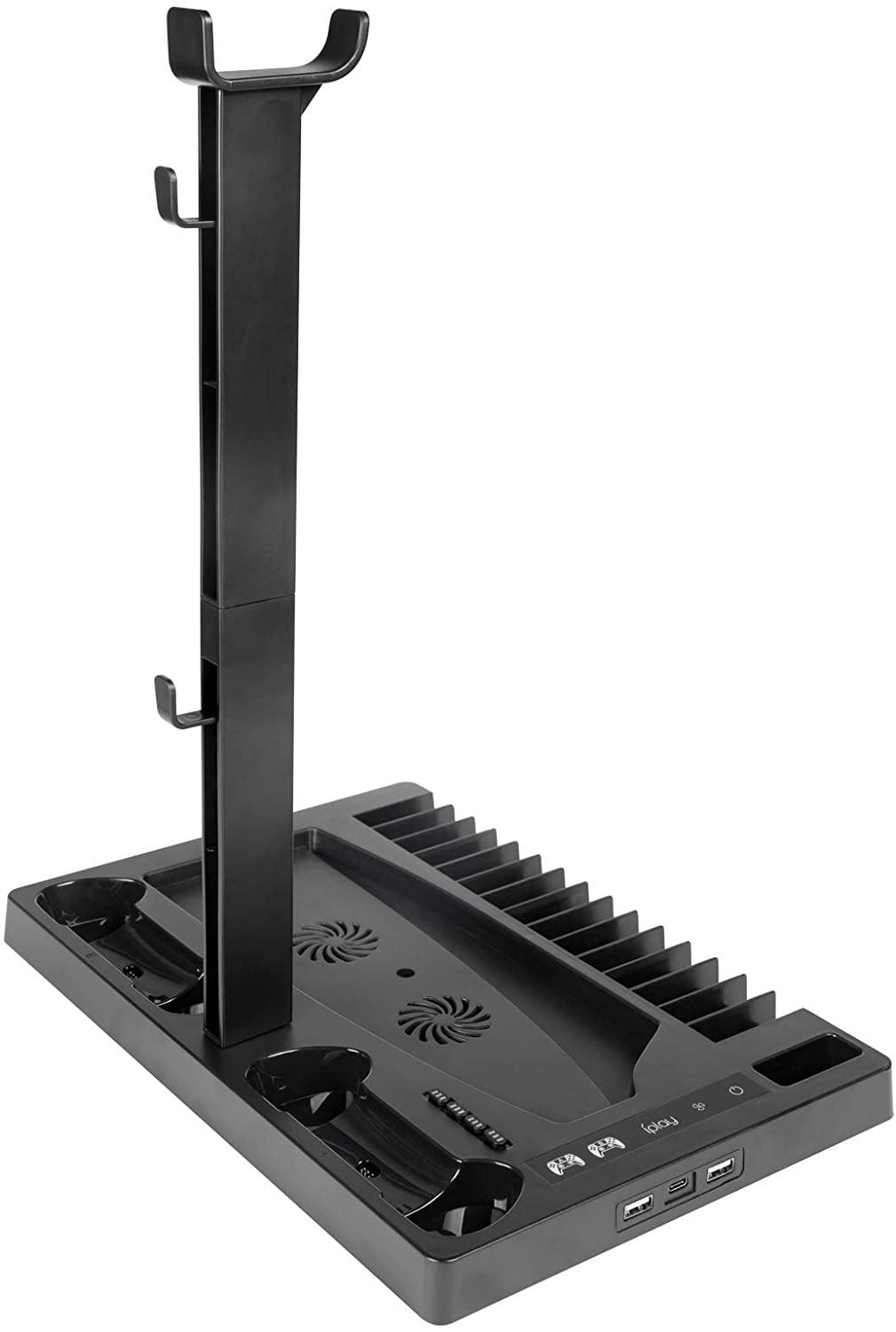 PS5 Stand Cooling Fan Station for Playstation 5/PS5 Digital Edition - JOY2ESpree