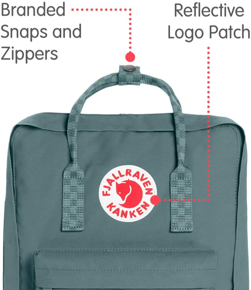 Fjallraven, Kanken Classic Backpack for Everyday, Ox Red