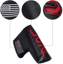 
                        
                          गैलरी व्यूवर में इमेज लोड करें, Big Teeth Golf Blade Putter Cover Head Covers Club Protector Magnetic Bar Closure USA Pattern for Scotty Cameron Taylormade Odyssey - JOY2ESpree
                        
                      