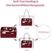 
                        
                          Cargar imagen en el visor de la galería, Felt Purse Organizer, Bag in Bag Organizer For Tote &amp; Handbag Speedy Neverfull, Medium Large Extra Large
                        
                      
