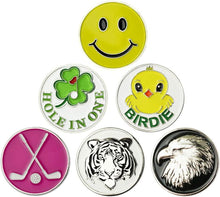 
                        
                          將圖片載入圖庫檢視器 GOLTERS Golf Ball Markers Golf Markers Golf Gifts Clips Pack of 6 - JOY2ESpree
                        
                      