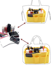 
                        
                          Load image into Gallery viewer, Felt Fabric Purse Tote Diaper Bag Organizer Insert Bag in Bag with Zipper Inner Pocket For Neverfull Speedy
                        
                      