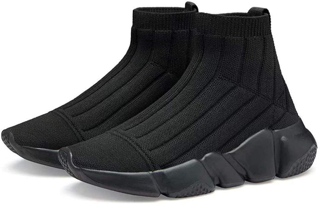 YAVY Kids Sock Sneakers for Boys and Girls Tennis Sock Shoes Lightweight Running Shoes Breathable Casual Sports Shoes - JOY2ESpree