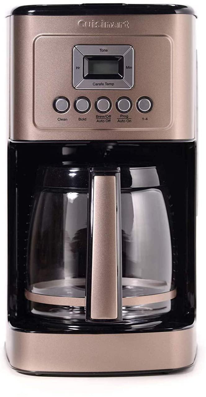 Cuisinart DCC-3200W Perfectemp Coffee Maker, 14 Cup Progammable Coffeemaker with Glass Carafe, White - JOY2ESpree