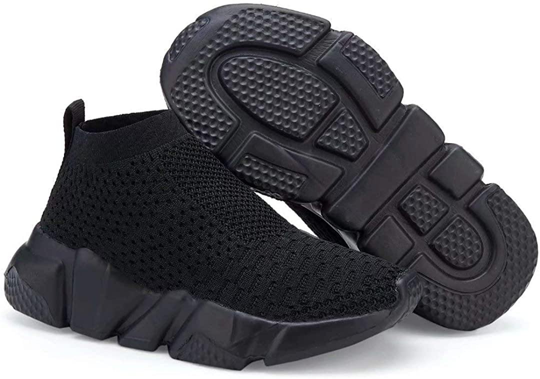 YAVY Kids Sock Sneakers for Boys and Girls Tennis Sock Shoes Lightweight Running Shoes Breathable Casual Sports Shoes - JOY2ESpree