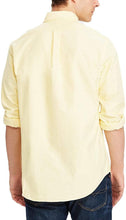 
                        
                          Load image into Gallery viewer, Ralph Lauren Mens Logo Button-Down Dress Shirt
                        
                      