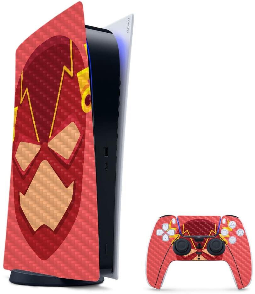 MightySkins Carbon Fiber Skin Compatible with PS5 / Playstation 5 Digital Edition Bundle - JOY2ESpree
