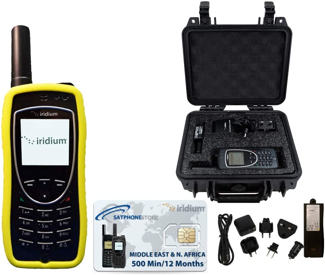 SatPhoneStore Iridium 9575 Extreme Satellite Phone Deluxe Package with Pelican Case