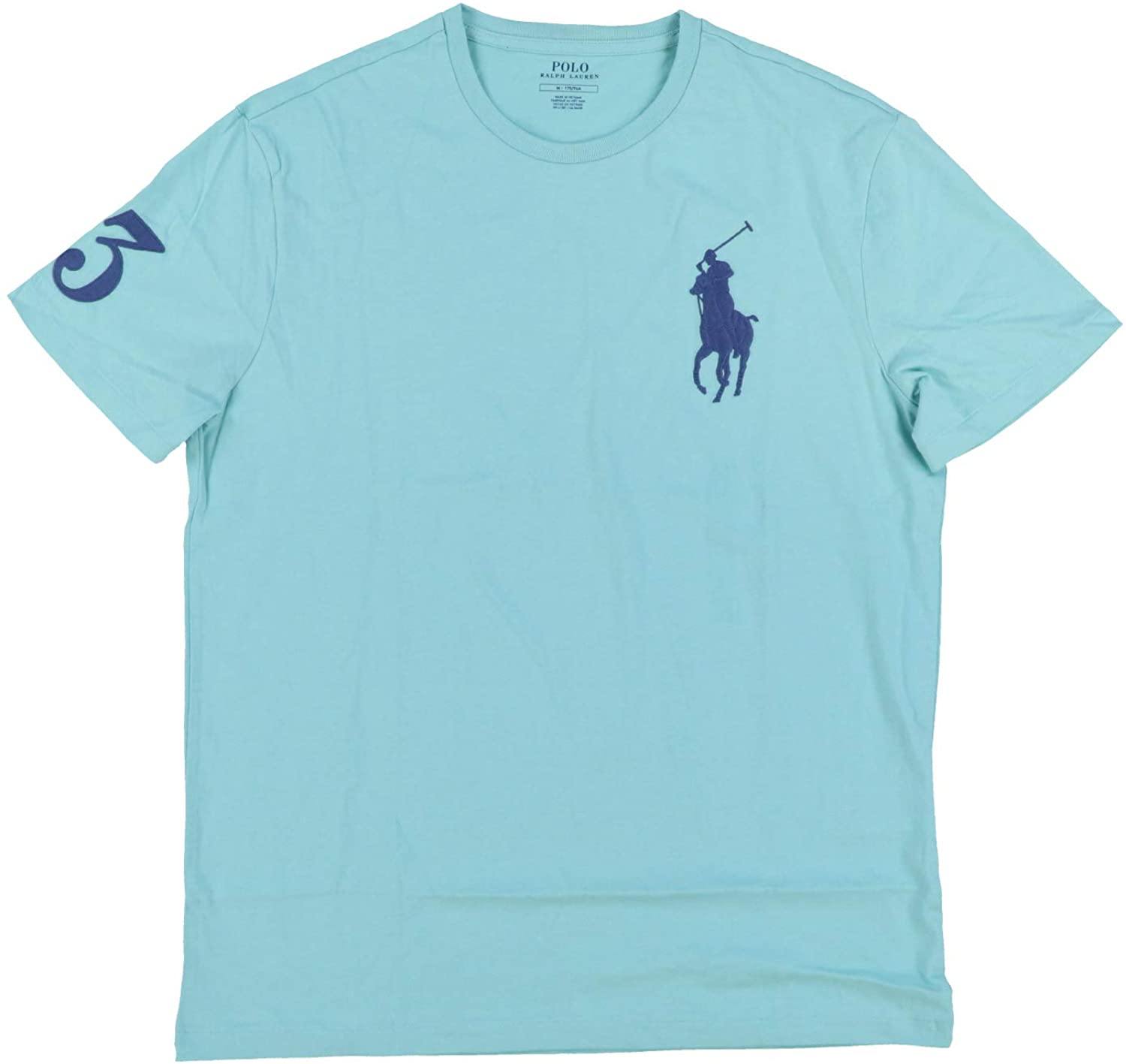 Polo Ralph Lauren Mens Crew Neck Big Pony T-Shirt