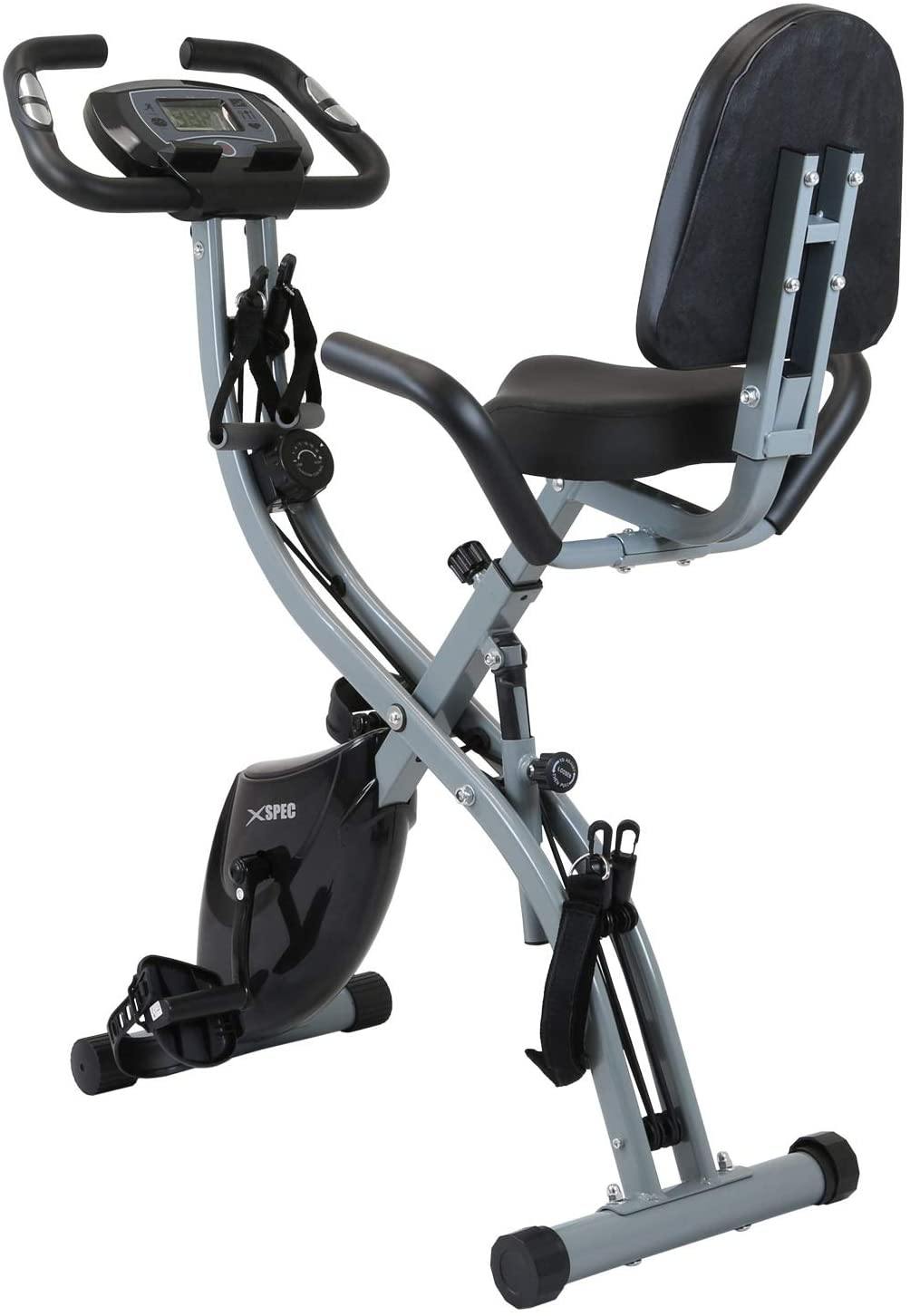 Xspec Recumbent Upright Indoor Cycling Foldable Stationary Exercise Bike - JOY2ESpree