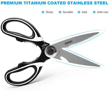 
                        
                          Load image into Gallery viewer, FANTAPLUS Kitchen Shears,Premium Heavy Duty Scissors - JOY2ESpree
                        
                      