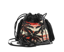 
                        
                          將圖片載入圖庫檢視器 Saint Laurent Women's Black Helena Small Fringed Bucket Cross-body Bag 412691 5568
                        
                      
