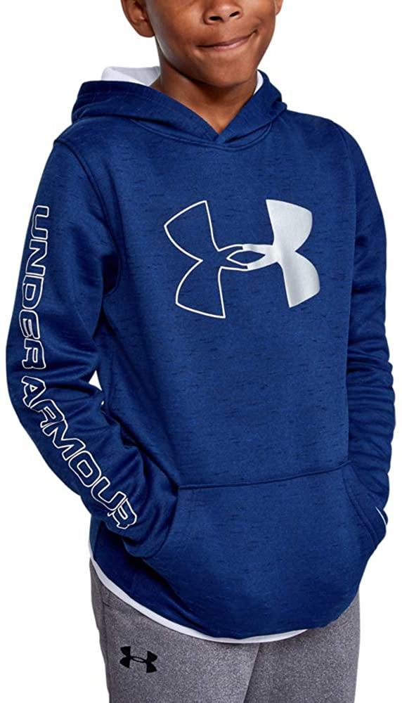 Under Armour Boys' Fleece Branded Hoodie