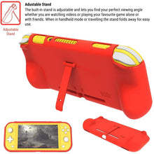 
                        
                          गैलरी व्यूवर में इमेज लोड करें, Orzly Grip Case for Nintendo Switch Lite – Case with Comfort Padded Hand Grips, Kickstand, Pack of Thumb Grips - Turquoise Blue - JOY2ESpree
                        
                      