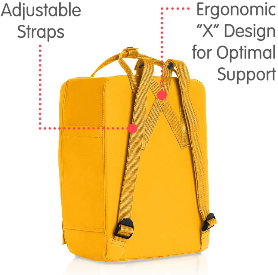 Fjallraven, Kanken Classic Backpack for Everyday, Ox Red