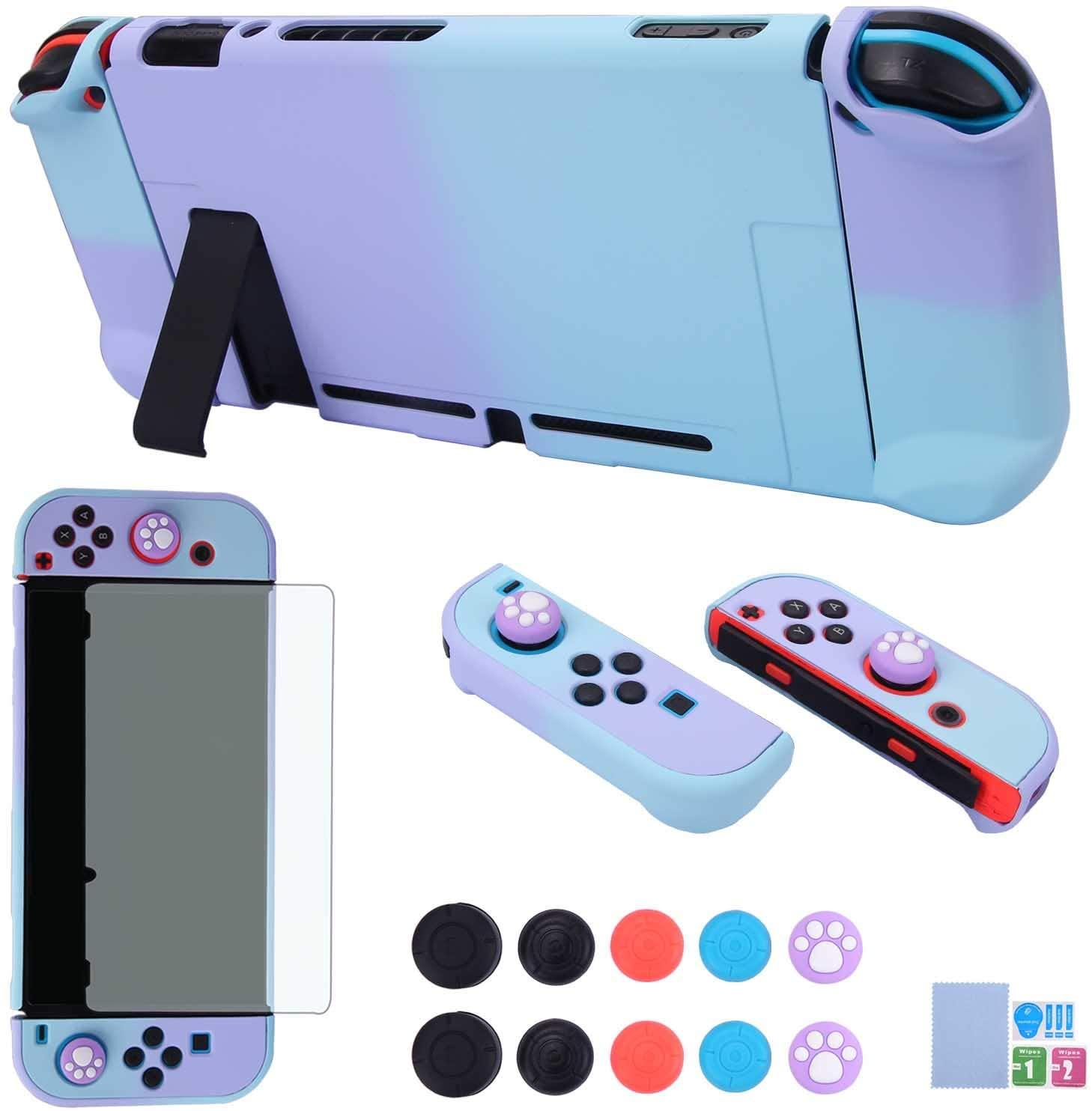 Dockable Case for Nintendo Switch - COMCOOL 3 in 1 Protective Cover Case for Nintendo Switch and Joy-Con Controller - JOY2ESpree