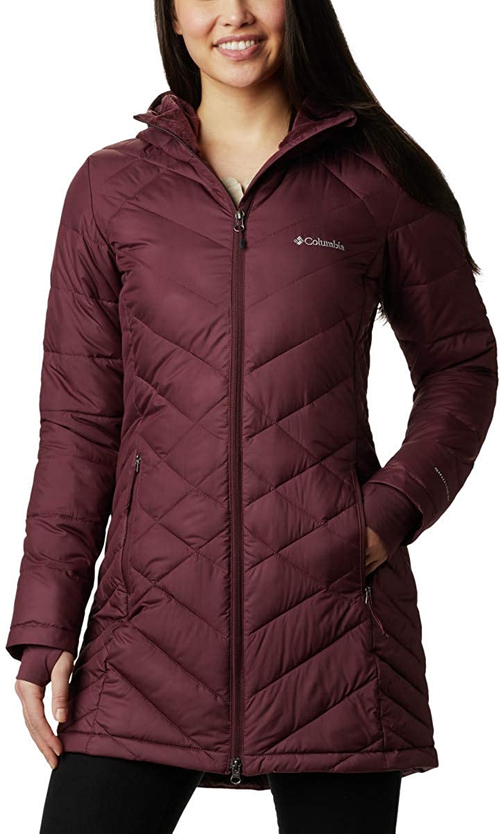 Columbia Womens Heavenly Long Hooded Jacket