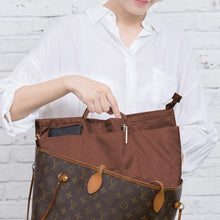 
                        
                          Cargar imagen en el visor de la galería, iN. Purse Organizer Insert with zipper Nylon fabric for women Handbags &amp; Totebag
                        
                      