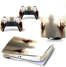 
                        
                          Load image into Gallery viewer, gotor Vinyl Sticker Pattern Decals Skin for PS5 Playstation 5 Console and 2 Controllers Skins (Playstation 5 Digital Edition, Type-E) - JOY2ESpree
                        
                      