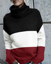 
                        
                          Muat gambar ke penampil Galeri, FISACE Womens Solid Round Neck Oversized Turtleneck Full Sleeve Knitted Sweater Pullover
                        
                      