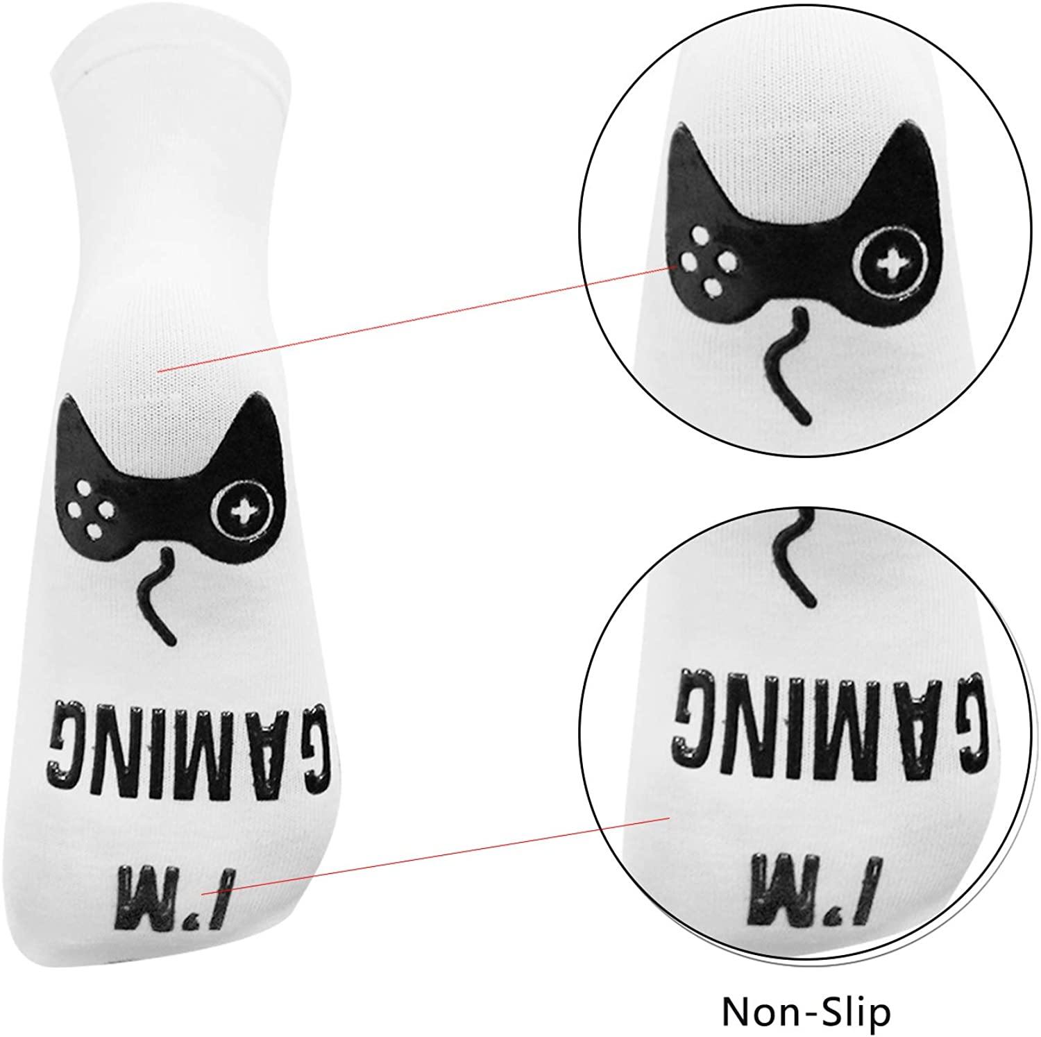 Do Not Disturb I'm Gaming Socks, Gaming Sock Funny Novelty Gift for Teen Boys Mens Gamer Kids Sons Husbands Boyfriends Women - JOY2ESpree