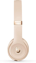 
                        
                          Load image into Gallery viewer, Beats Solo3 Wireless On-Ear Headphones - Apple W1 Headphone Chip, Class 1 Bluetooth, 40 Hours of Listening Time, Built-in Microphone - Satin Gold
                        
                      