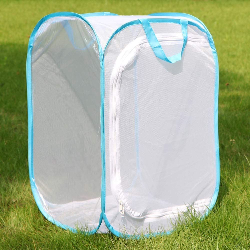 RESTCLOUD Insect and Butterfly Habitat Cage Terrarium Pop-up 23.6 Inches Tall - JOY2ESpree
