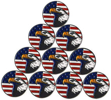 
                        
                          गैलरी व्यूवर में इमेज लोड करें, PINMEI Lot of 10 Golf Ball Markers Assorted Patterns - Soft Enamel Technique - JOY2ESpree
                        
                      