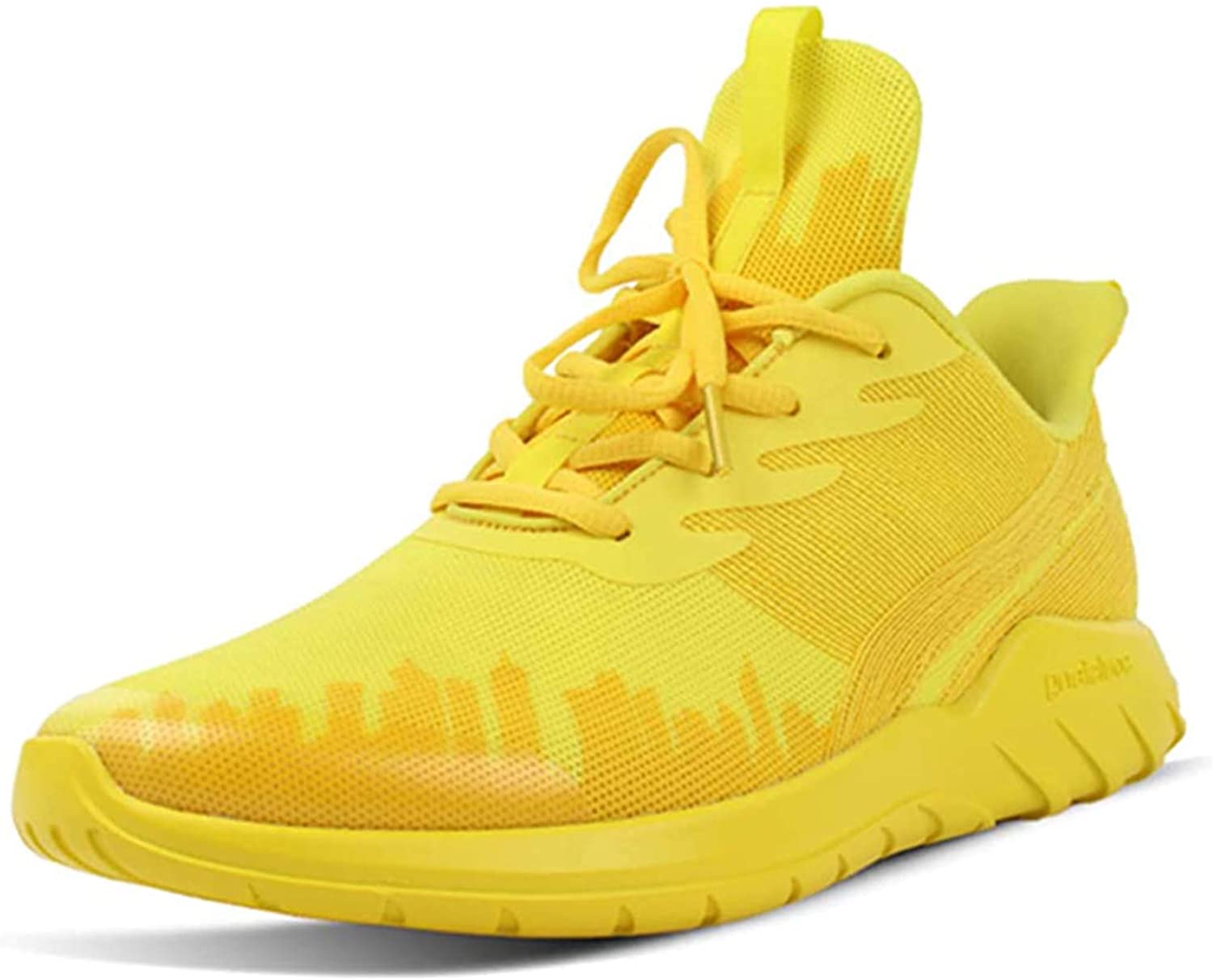 Soulsfeng Mens Running Shoes Mesh Breathable Lightweight Cushioning Training Athletic Sneakers