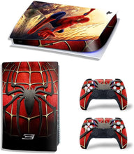 
                        
                          Load image into Gallery viewer, Mmoptop PS5 Skin for Playstation 5 Disc Version Console and Controller Vinyl Cover Skins Wrap - Black Pan-Ther - JOY2ESpree
                        
                      