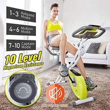 
                        
                          Cargar imagen en el visor de la galería, leikefitness LEIKE X Bike Ultra-Quiet Folding Exercise Bike, Magnetic Upright Bicycle with Heart Rate,LCD Monitor and easy to assemble 2200 (YELLOW) - JOY2ESpree
                        
                      