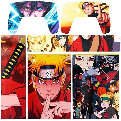 PS5 Console Skin and PS5 Controller Skins Set, Playstation 5 Skin Wrap Decal Sticker PS5 Disk Edition, Anime Decal Kit (Disk Edition) - JOY2ESpree