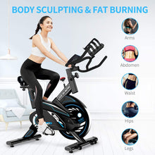
                        
                          將圖片載入圖庫檢視器 pooboo Exercise Bike, Heavy Duty Indoor Cycling Bike Stationary Belt Drive - JOY2ESpree
                        
                      