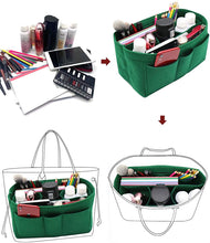 
                        
                          Load image into Gallery viewer, Felt Fabric Purse Tote Diaper Bag Organizer Insert Bag in Bag with Zipper Inner Pocket For Neverfull Speedy
                        
                      