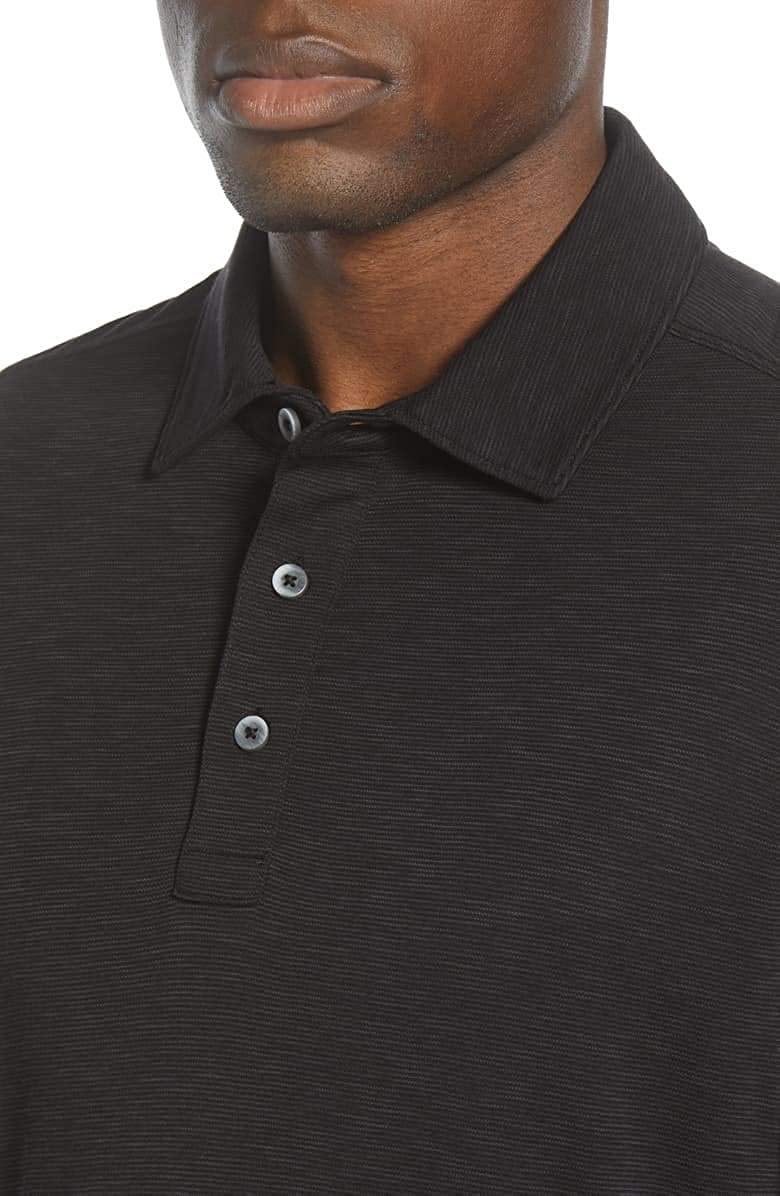 Tommy Bahama Mens Tencel Blend Heathered Polo Shirt - JOY2ESpree